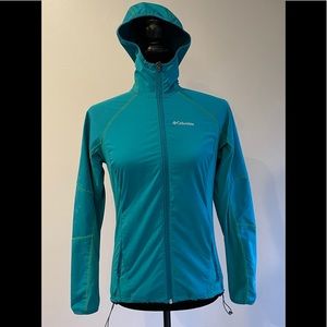Columbia Zip Rain Jacket